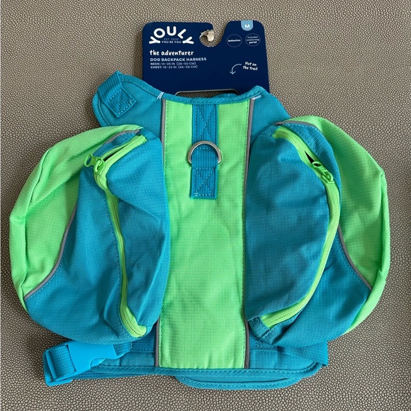 YOULY The Adventurer Dog Backpack Harness, Medium - Picture 5 of 6